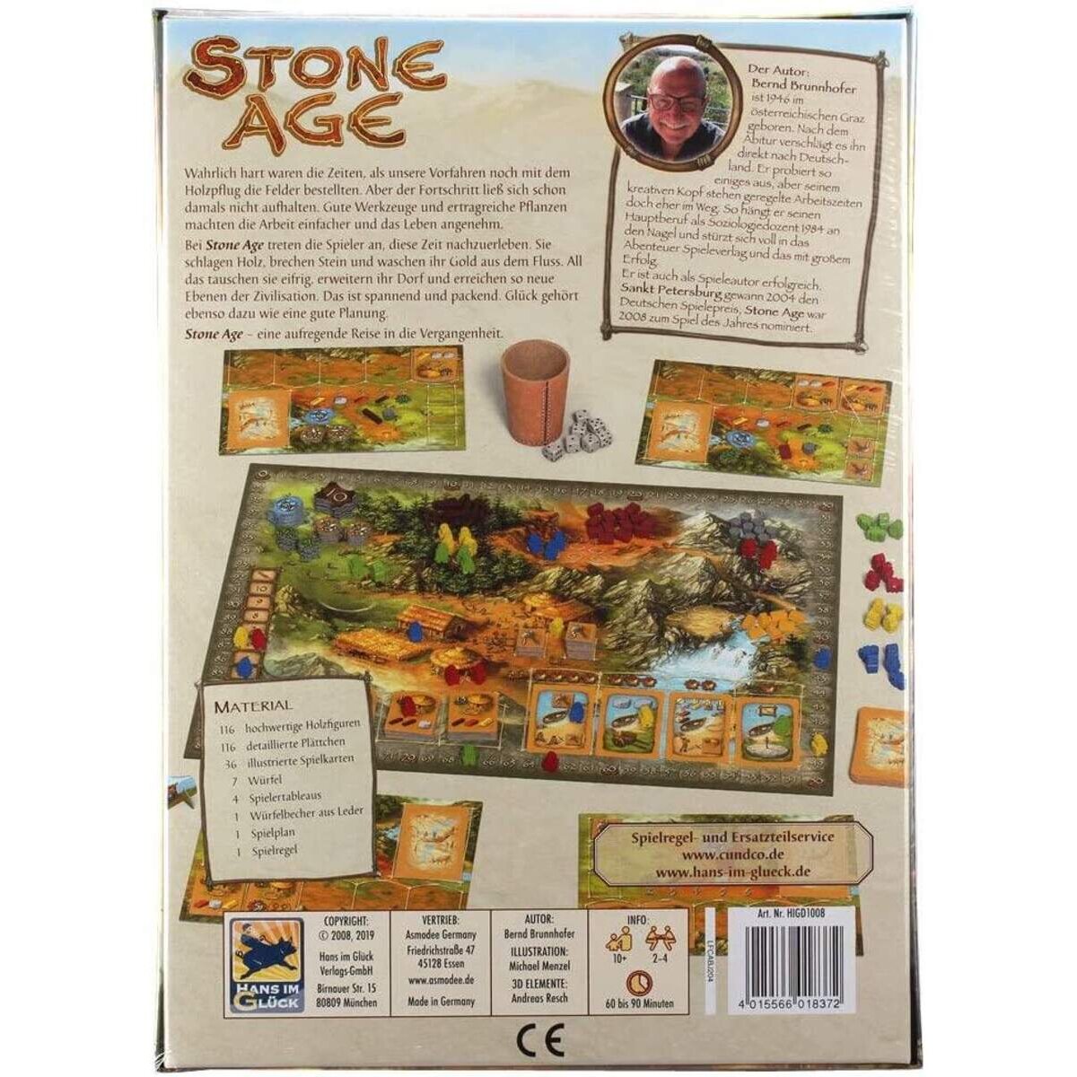 Asmodee Hans im Glück Stone Age: Das Ziel ist dein Weg Grundspiel