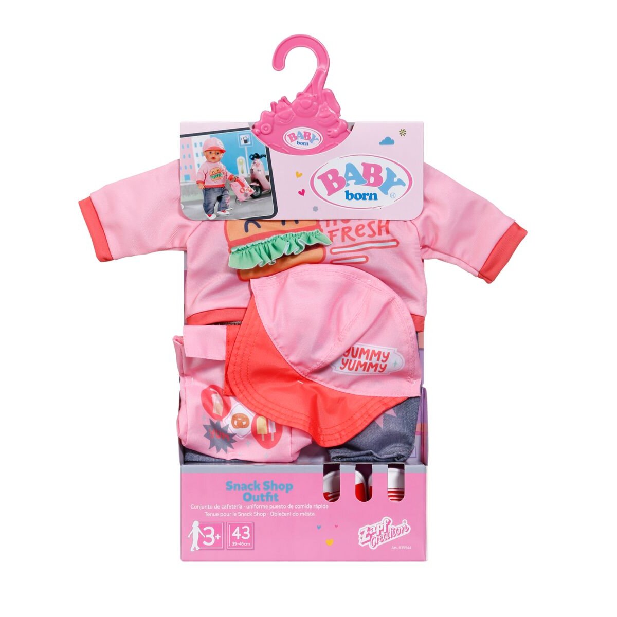 BABY born® Snack Shop Outfit 43 cm