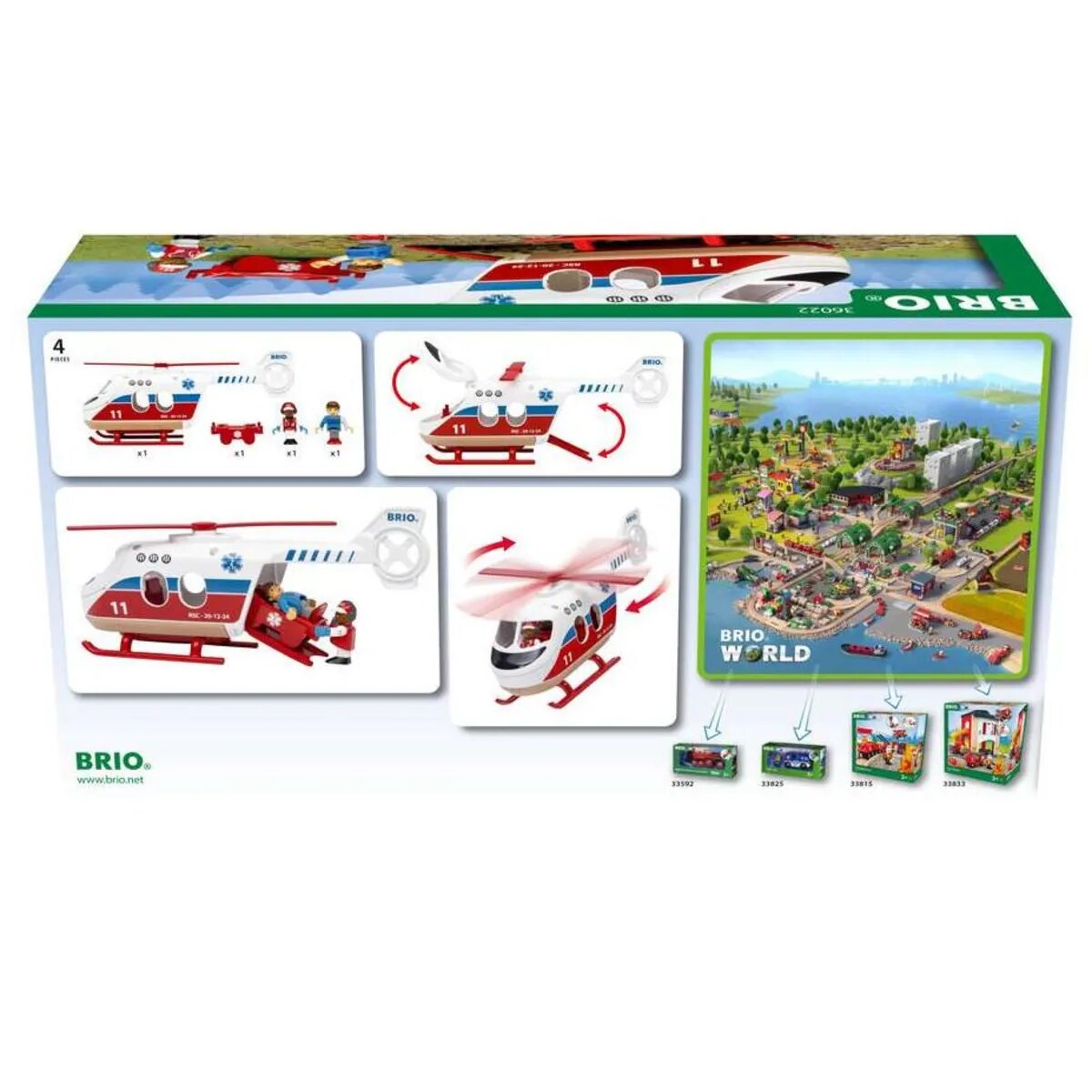 BRIO Rettungshubschrauber