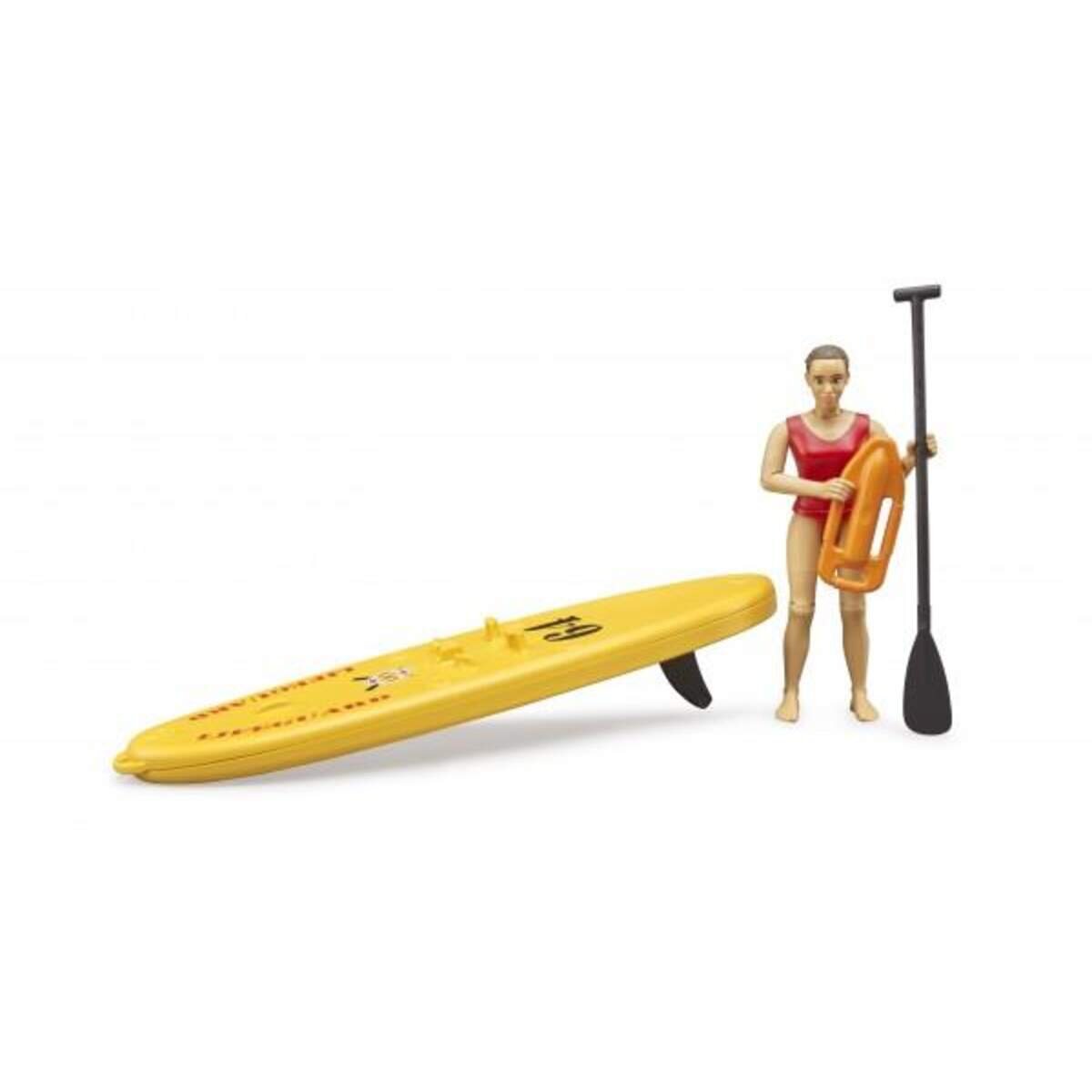 BRUDER® 62785 bworld Life Guard mit Stand up Paddle