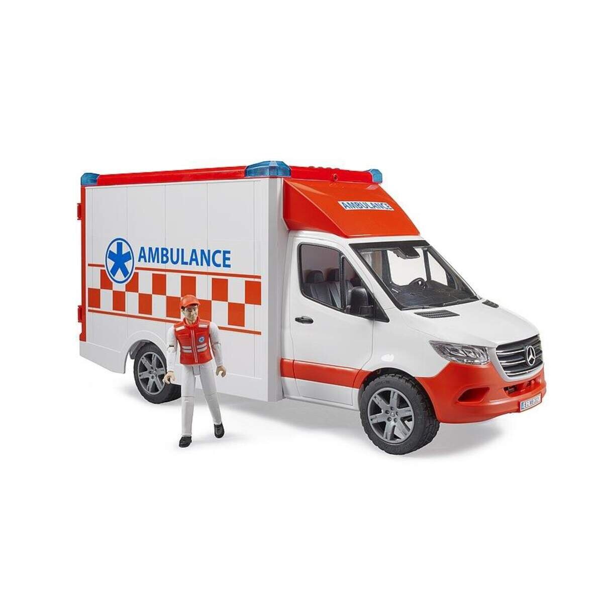 BRUDER® MB Sprinter Ambulanz mit Fahrer
