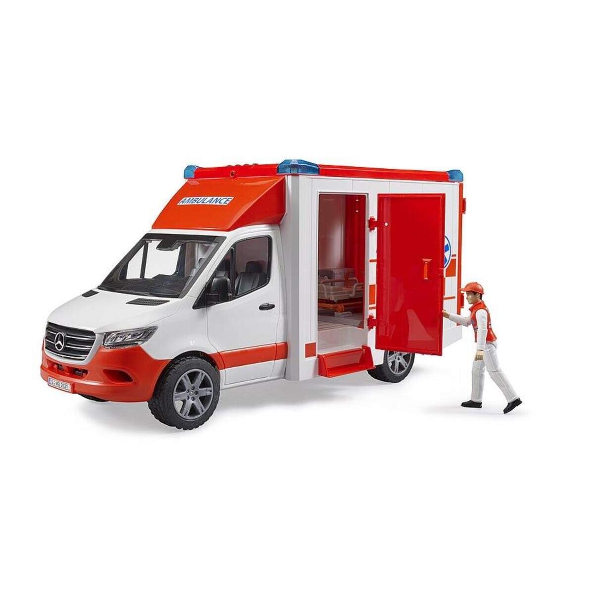 BRUDER® MB Sprinter Ambulanz mit Fahrer