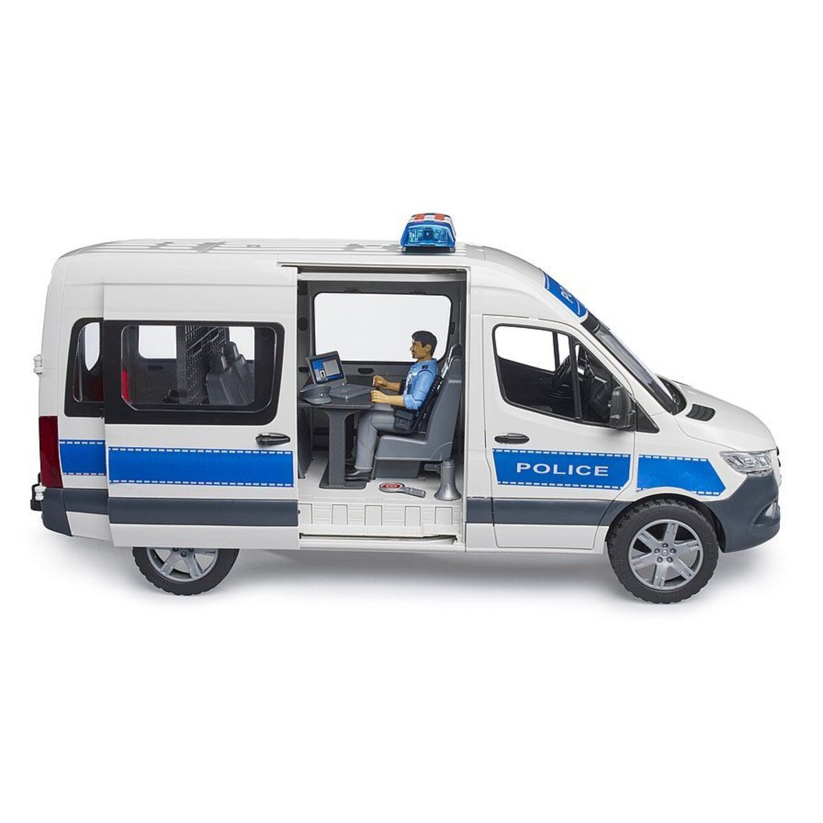 BRUDER® MB Sprinter Polizei Einsatzfahrzeug mit Polizist