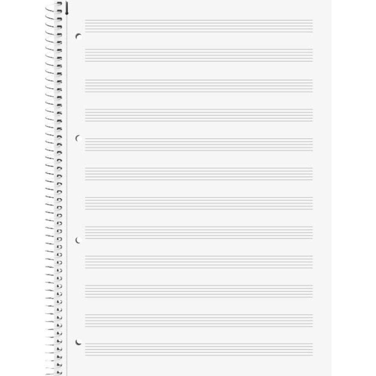 BRUNNEN Collegeblock Premium, Notenblatt, A4