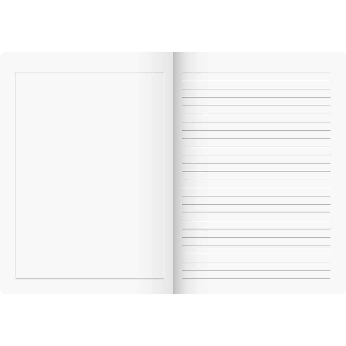 BRUNNEN Geschichtenheft, A4, Lineatur 4G, 16 Blatt