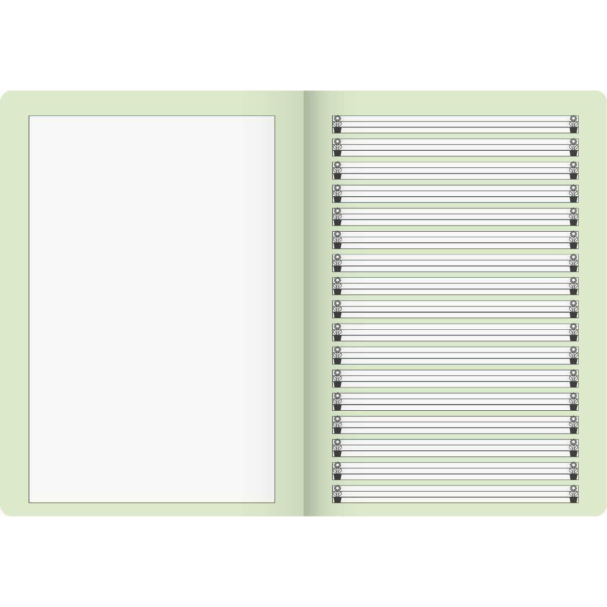 BRUNNEN Geschichtenheft, A4, Liniatur 2G, 16 Blatt