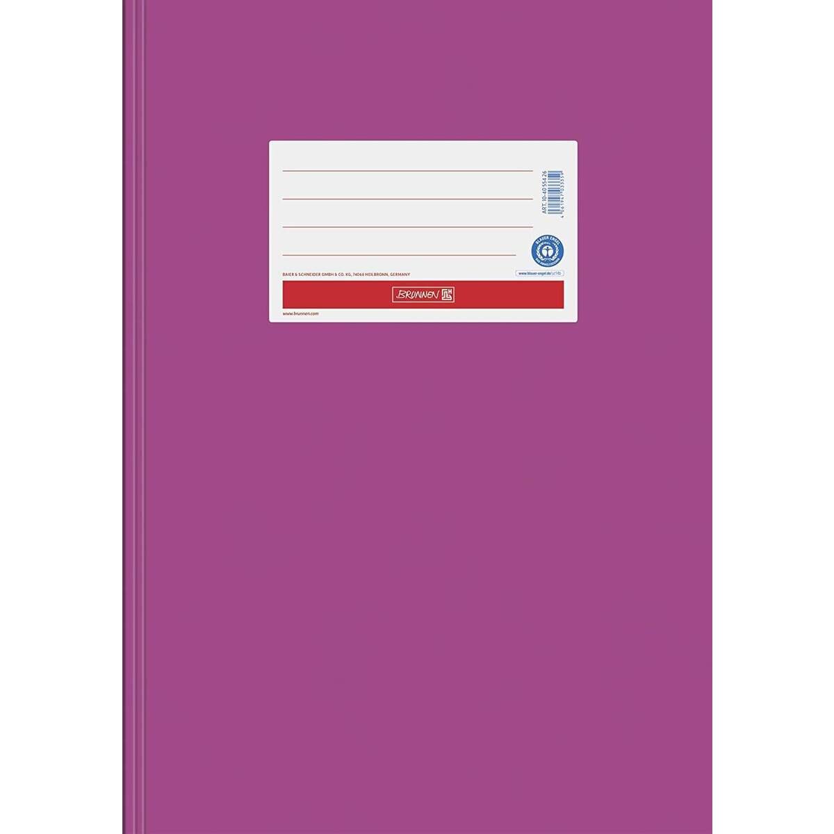 BRUNNEN Hefthülle A4, Papier extrastark, piink
