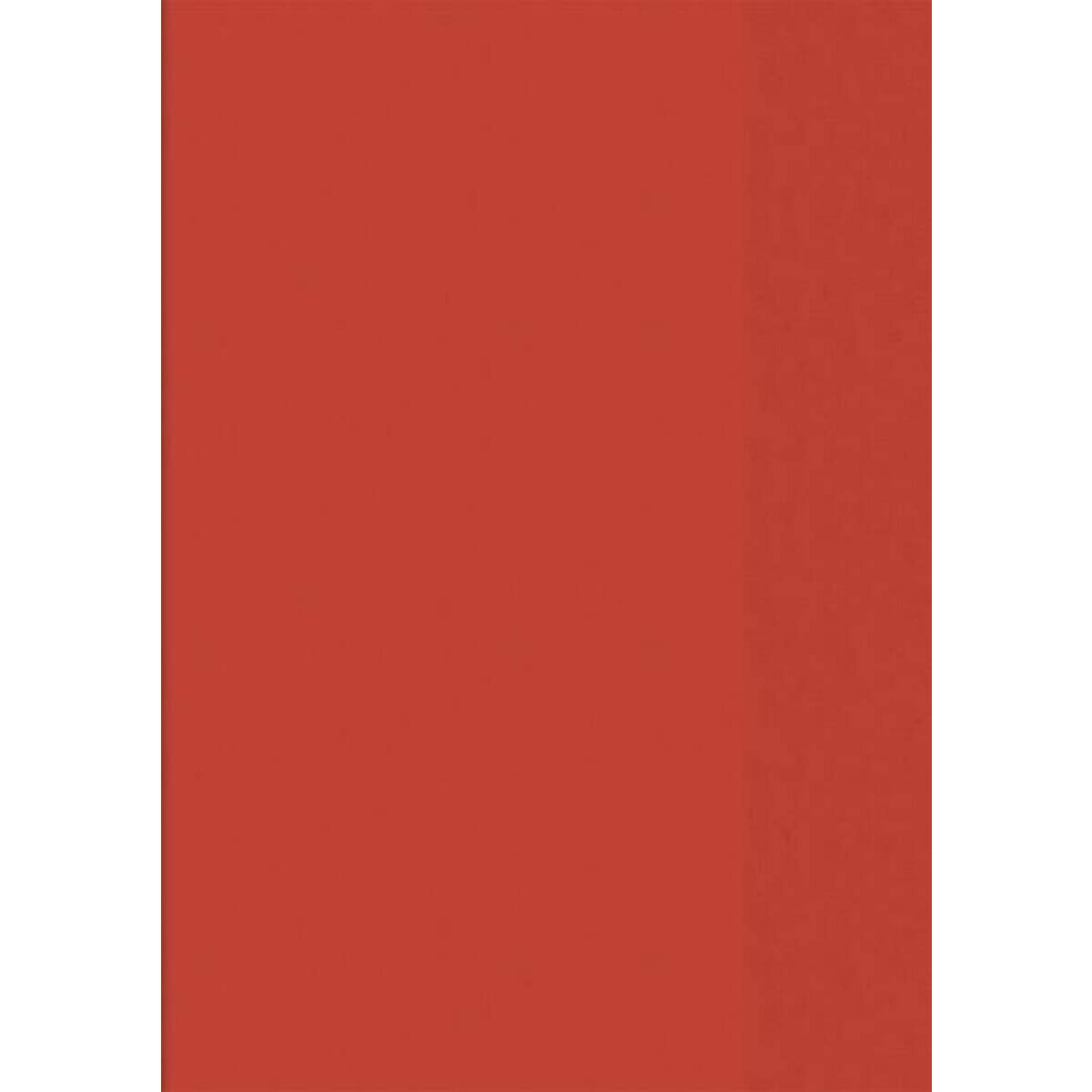 BRUNNEN Hefthülle A4, transparent rot Folie