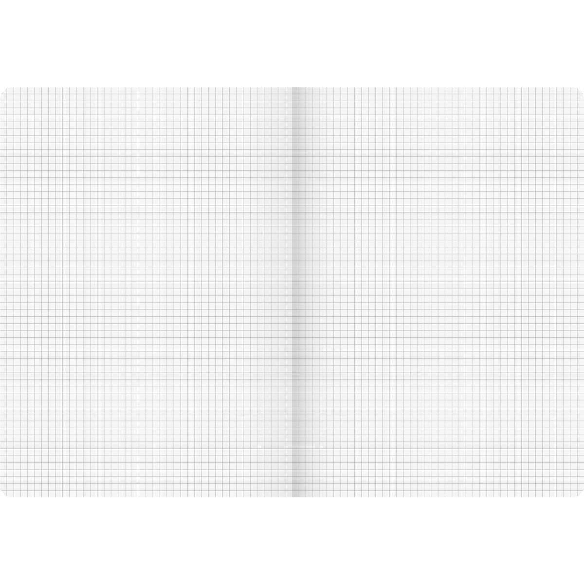 BRUNNEN Kladde FACT!plus Premium A4 kariert schwarz