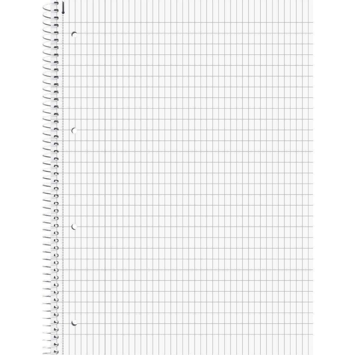 BRUNNEN Notizblock / Collegeblock Student (A4, rautiert 70 g/m² 80 Blatt)