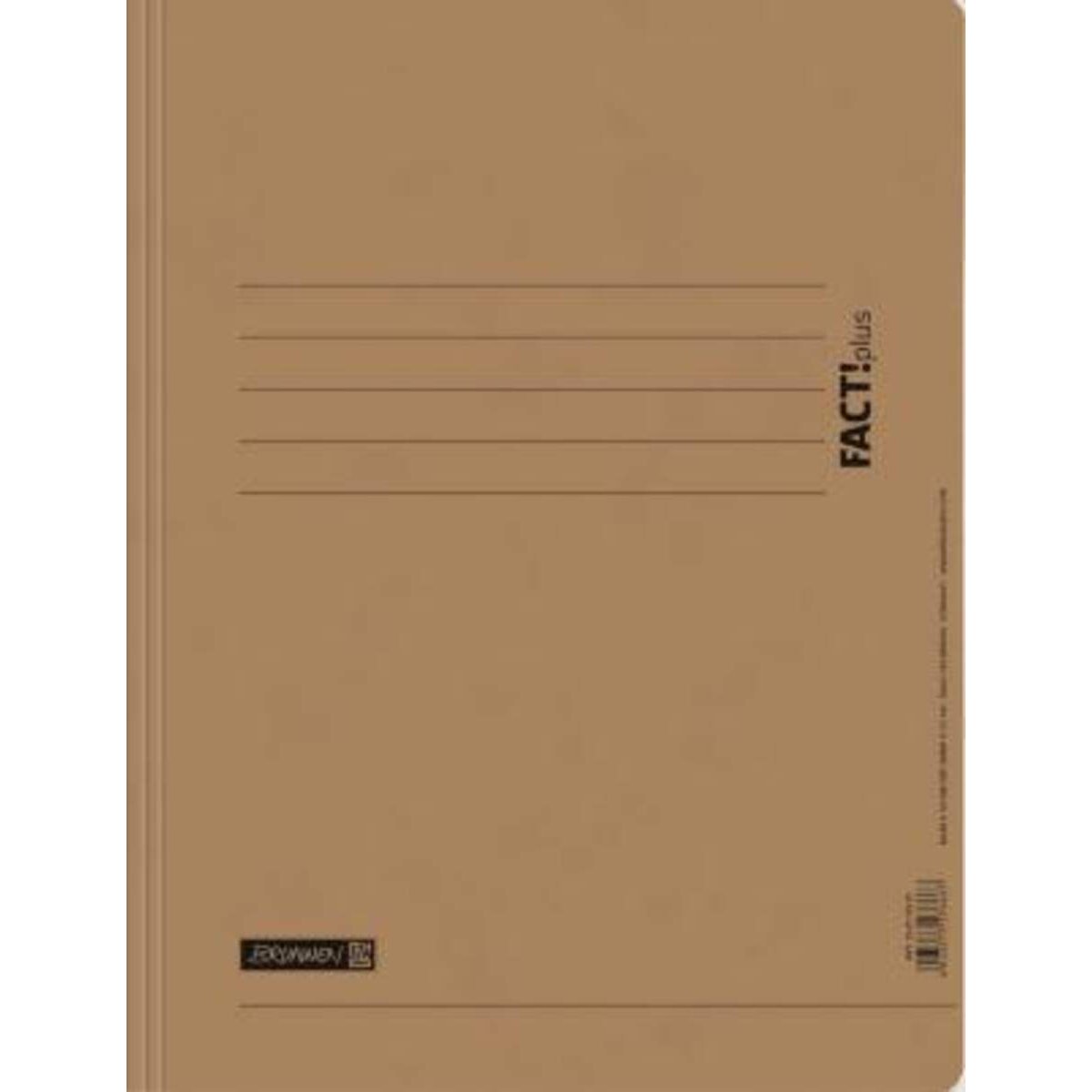 BRUNNEN Schnellhefter FACT!plus, braun