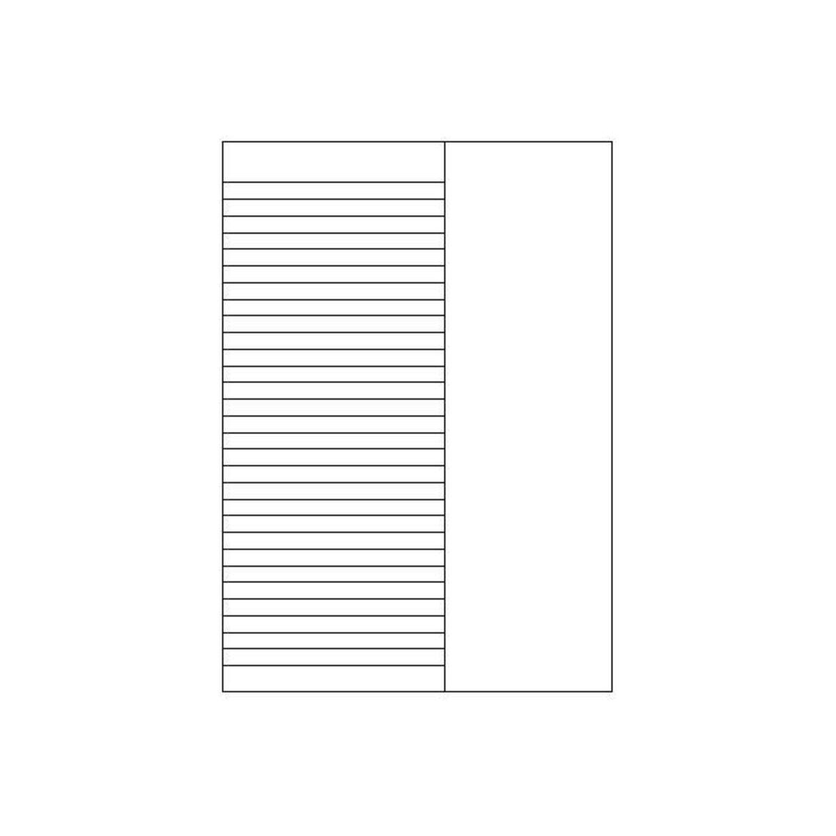 BRUNNEN Schulheft A4, liniert, Lineatur 25a, 20 Blatt
