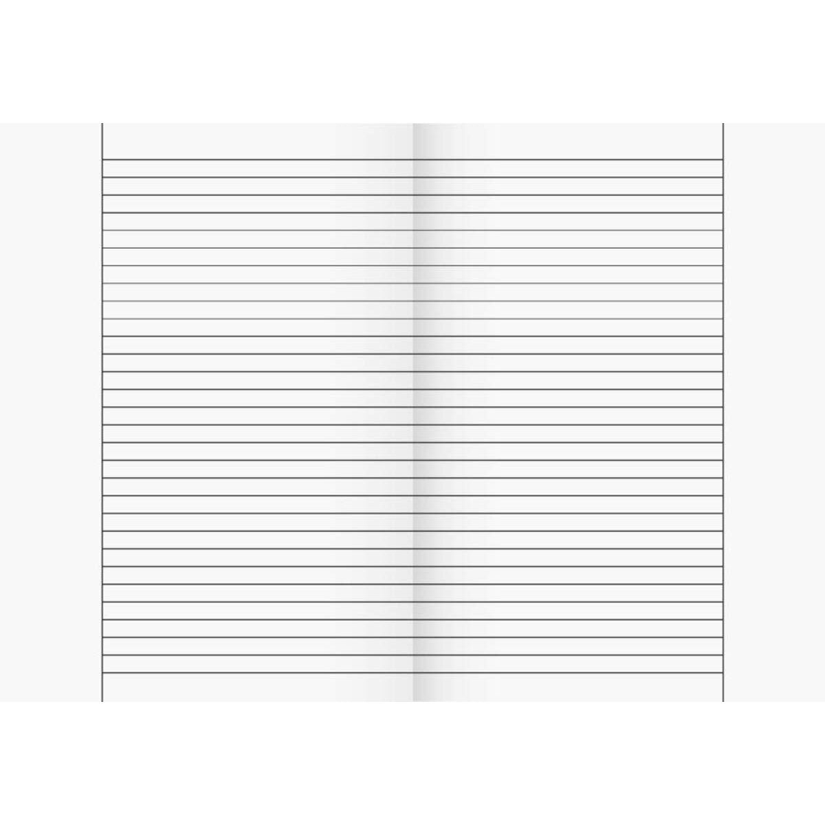 BRUNNEN Schulheft A4, liniert, Lineatur 25, 16 Blatt