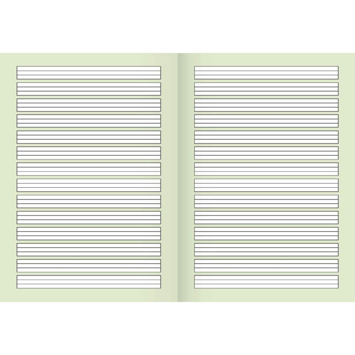 BRUNNEN Schulheft A4, liniert, Lineatur 1, 16 Blatt