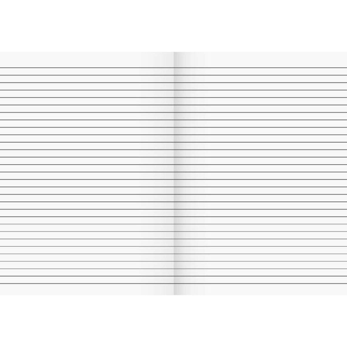 BRUNNEN Schulheft A4, liniert, Lineatur 21, 16 Blatt