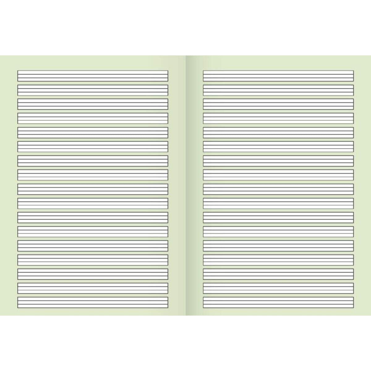 BRUNNEN Schulheft A4, liniert, Lineatur 2, 16 Blatt
