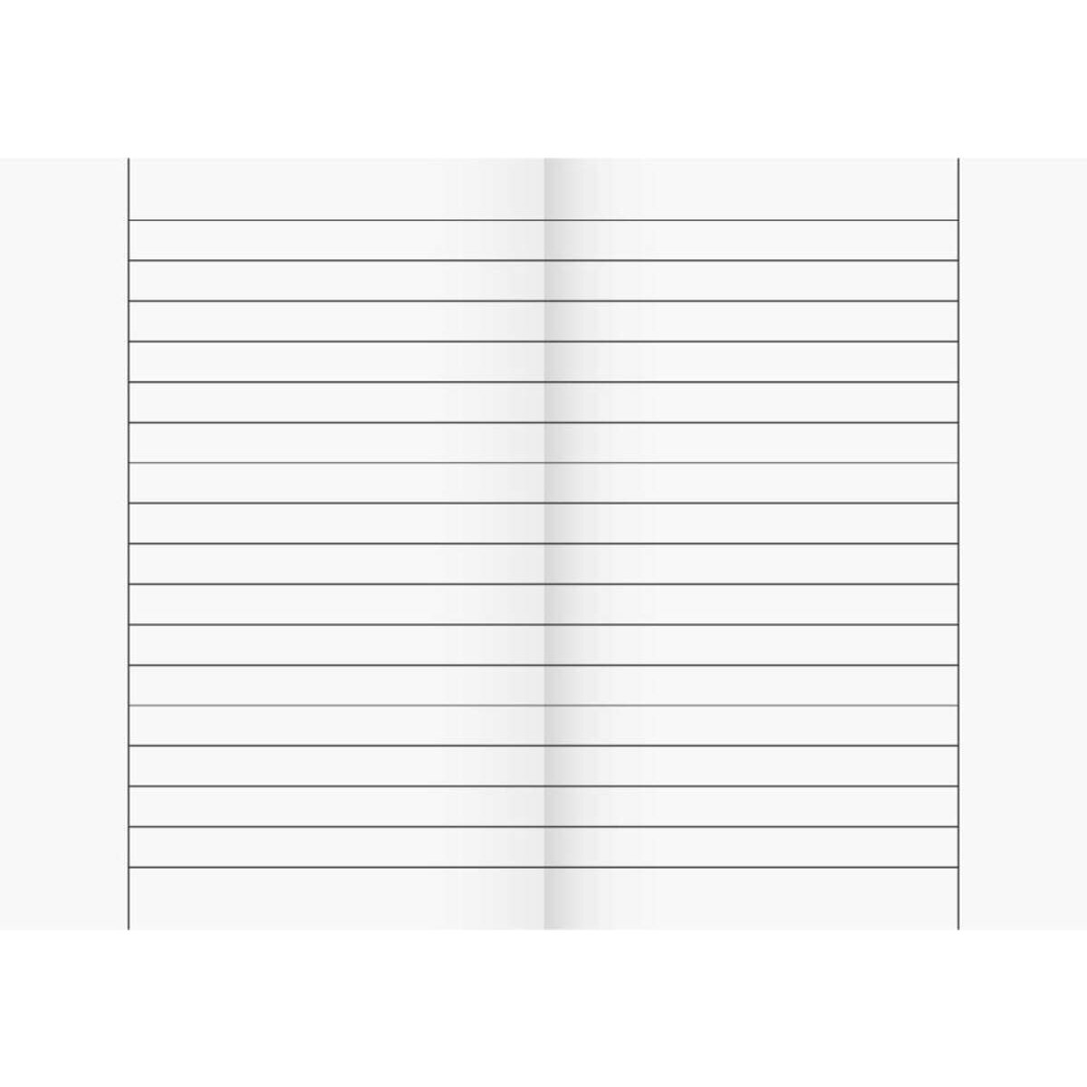 BRUNNEN Schulheft A5, liniert, Lineatur 9, 16 Blatt