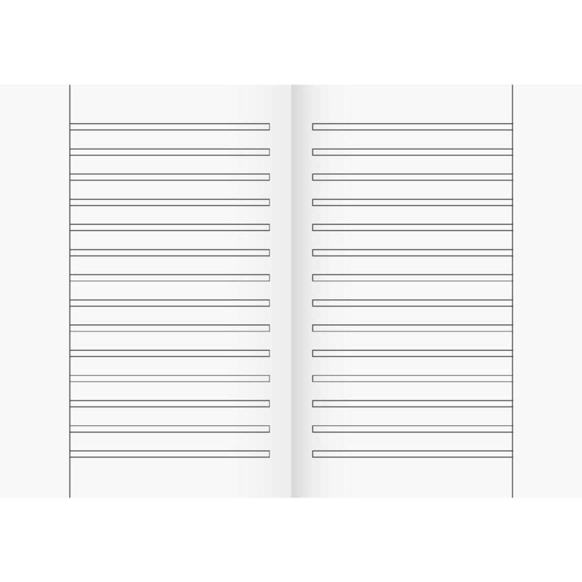 BRUNNEN Schulheft A5, liniert, Lineatur 3R, 16 Blatt
