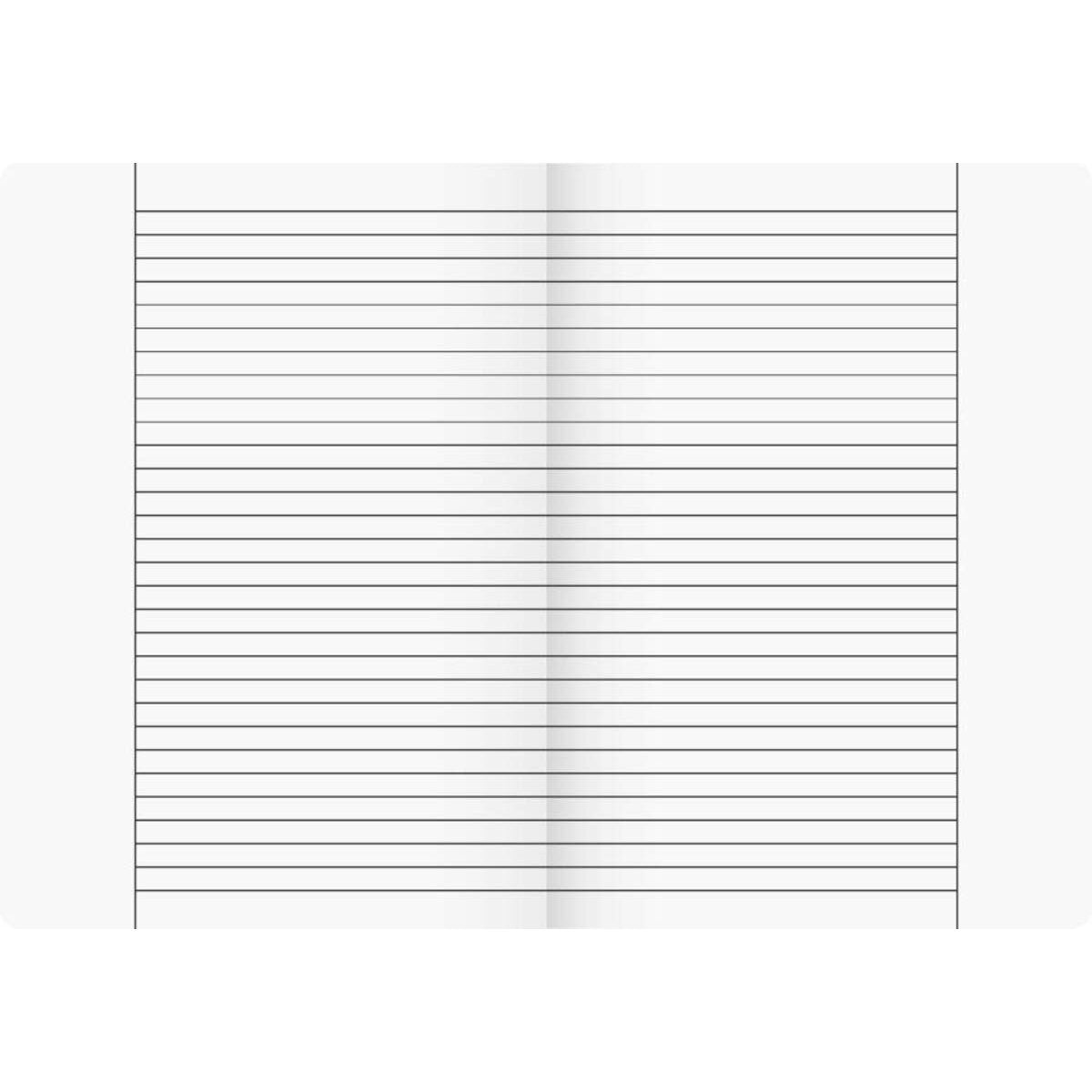 BRUNNEN Schulheft Young Vivendi blau A4, liniert, Liniatur 25, 32 Blatt