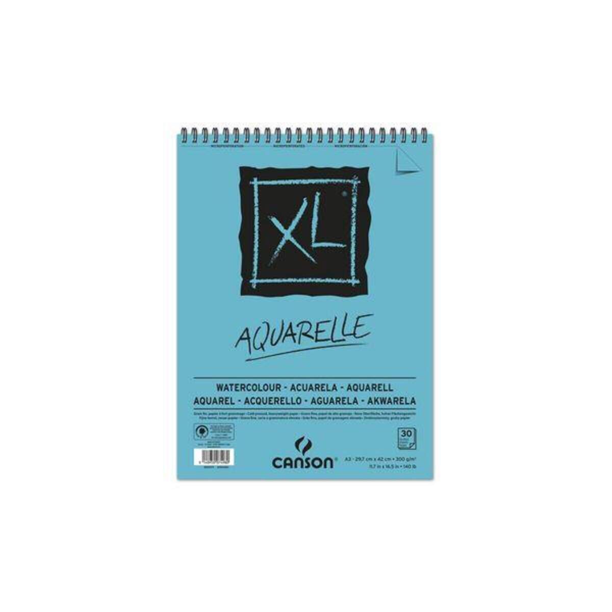 Canson Skizzen- und Studienblock XL Aquarelle, DIN A3