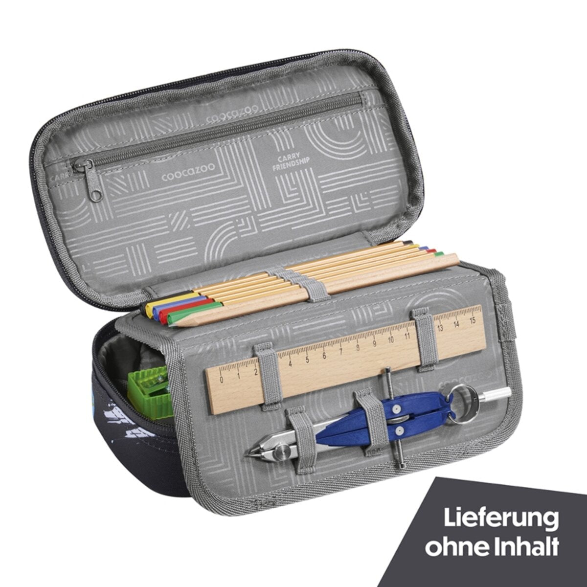 Coocazoo Schlampermäppchen Crazy Artnight schwarz