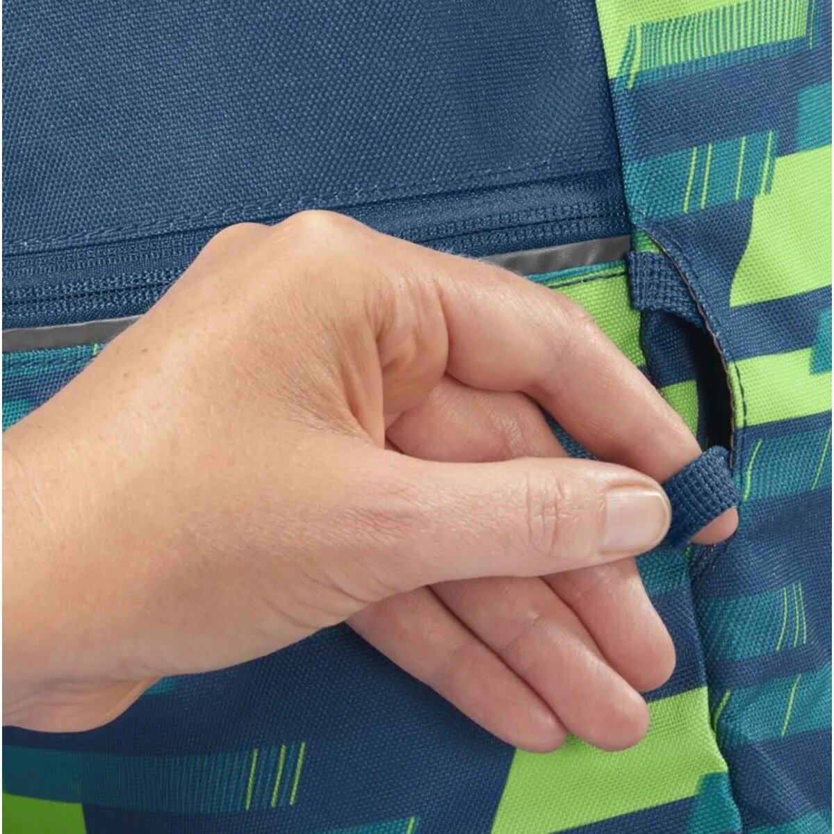 Coocazoo Turnbeutel, Lime Stripe