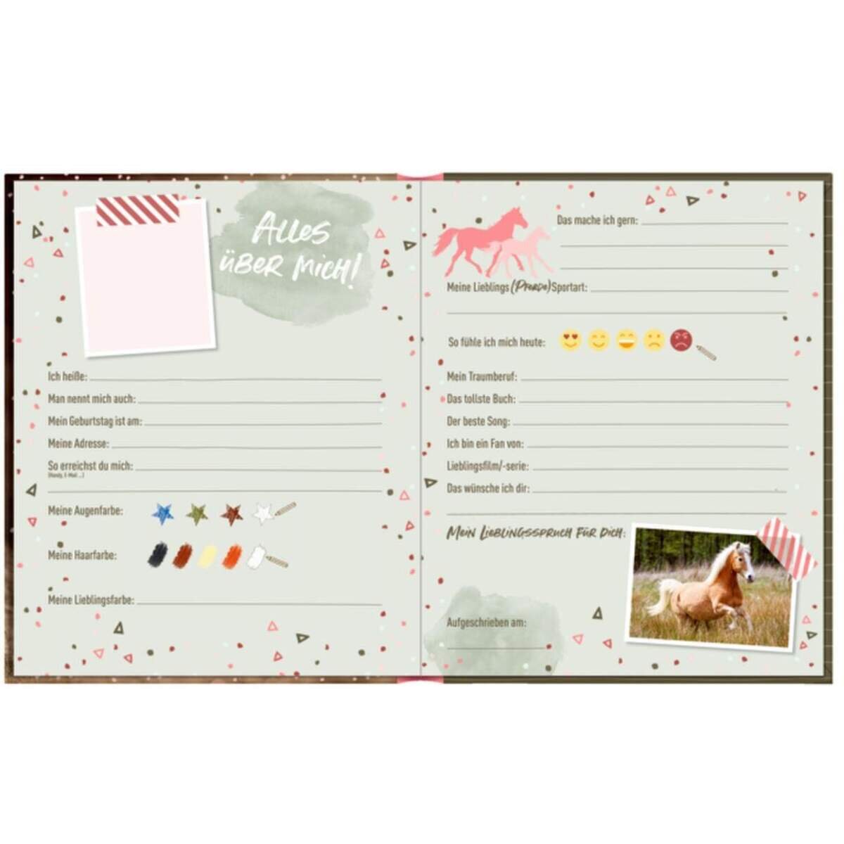 Coppenrath Verlag Freundebuch I LOVE HORSES - Beste Freunde