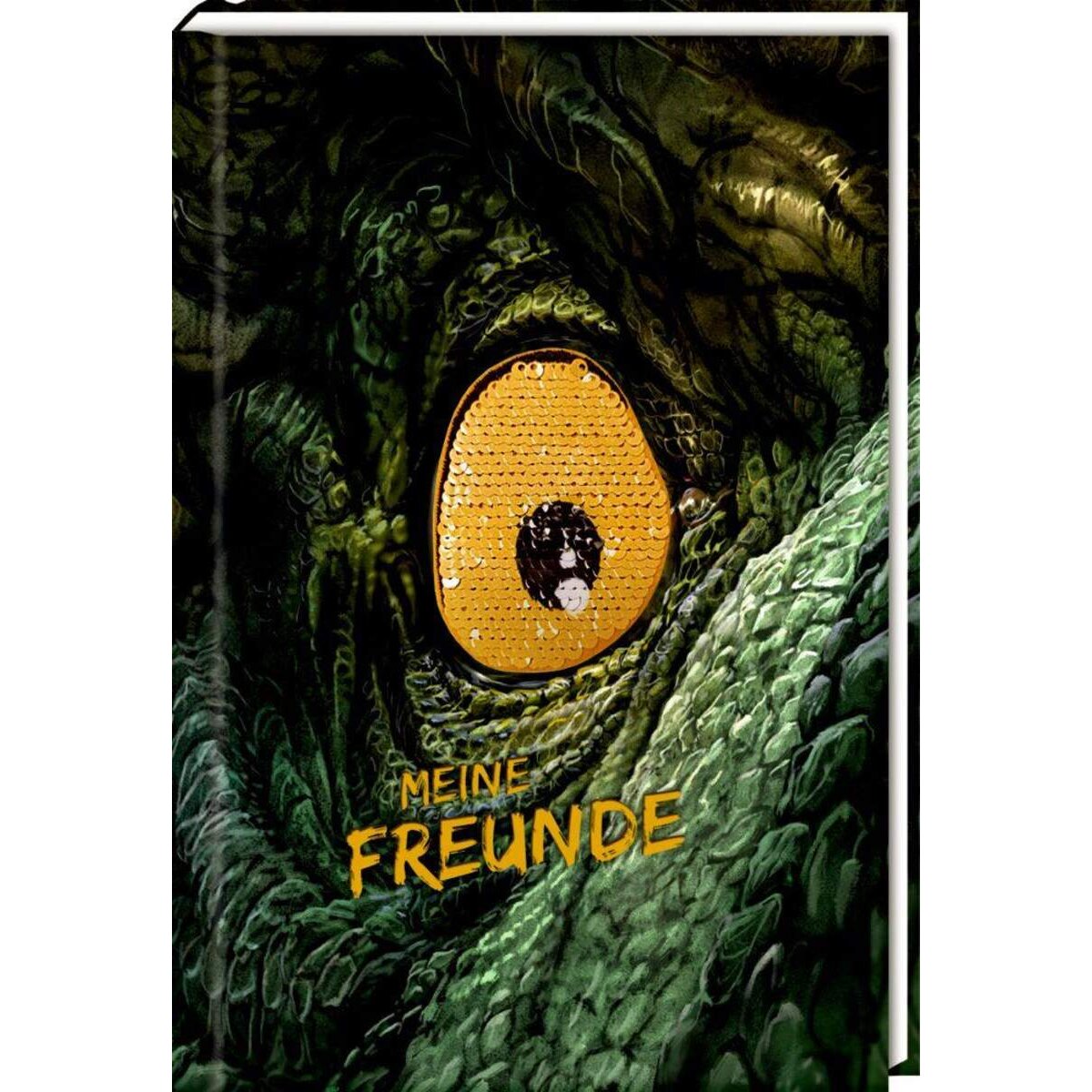 Coppenrath Verlag Freundebuch: Meine Freunde T-Rex World (mit Wendepailletten)