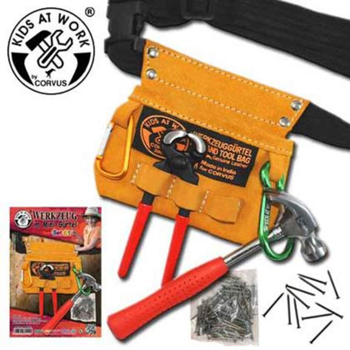 Corvus Kids at Work Werkzeugset im Mini-Gürtel