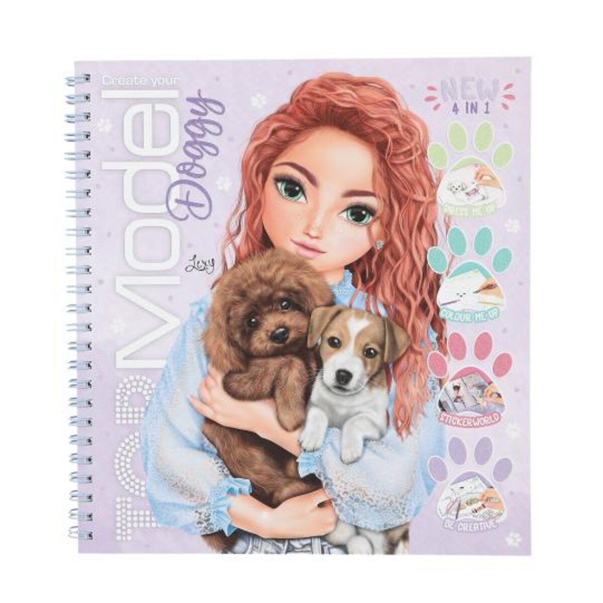 Depesche Create your TOPModel Doggy Malbuch