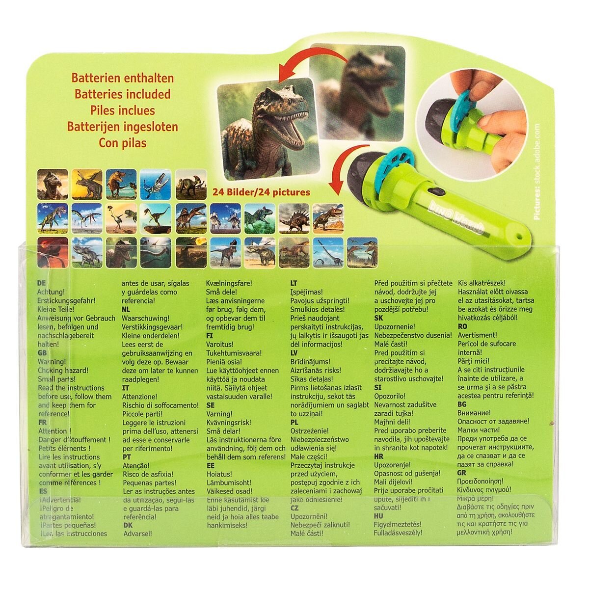 Depesche Dino World Taschenlampe Mit Bildeffekten