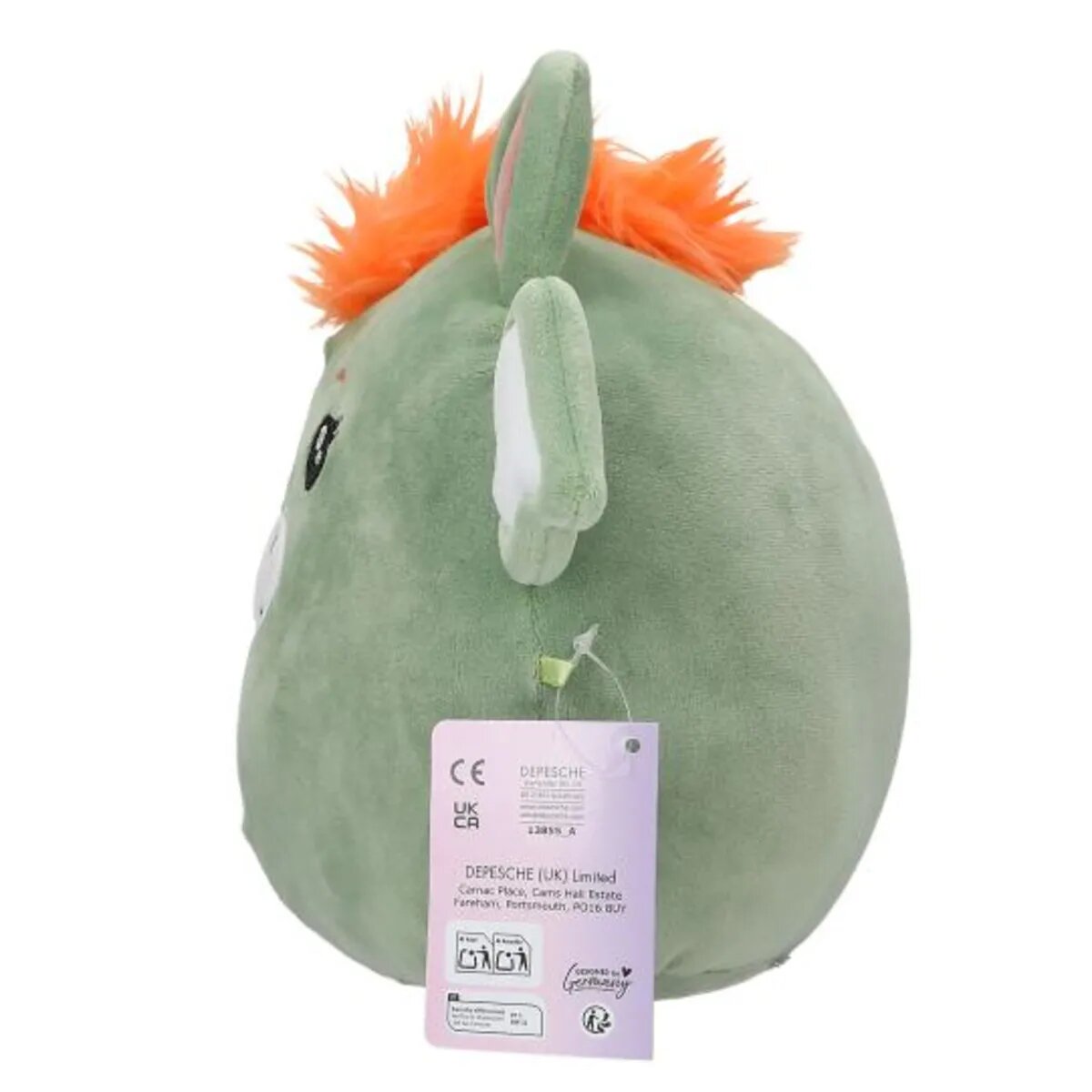 Depesche Ylvi & the Minimoomis Swoppies Kissen Plüschdrache 20 cm