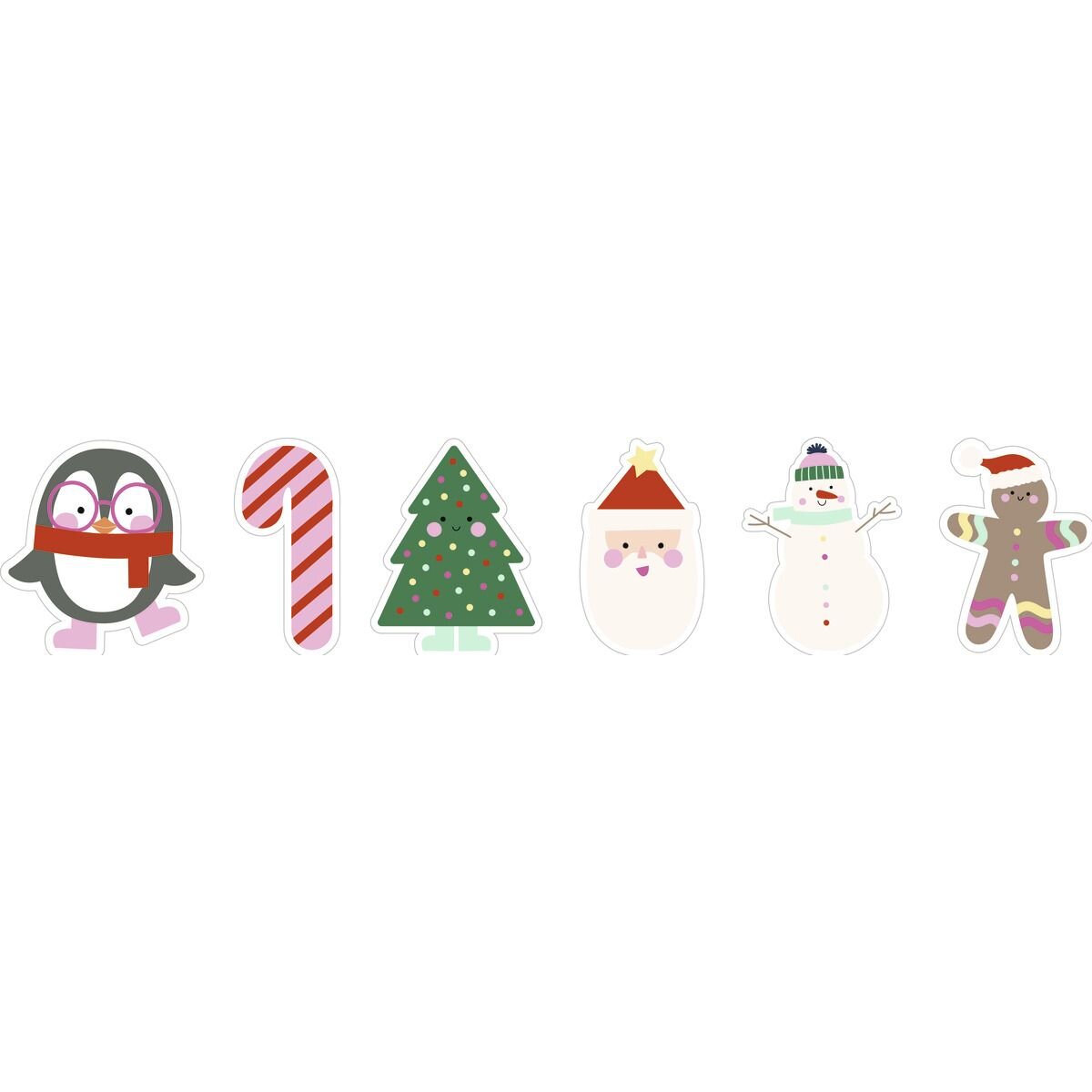 Diamond Painting Set Weihnachten, 6 Teile