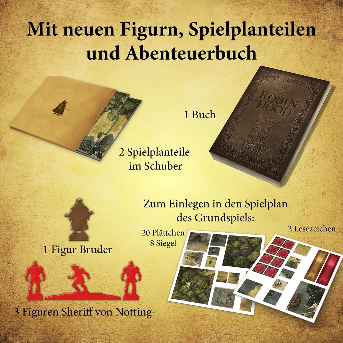 KOSMOS Die Abenteuer des Robin Hood - Die Bruder Tuck Erweiterung