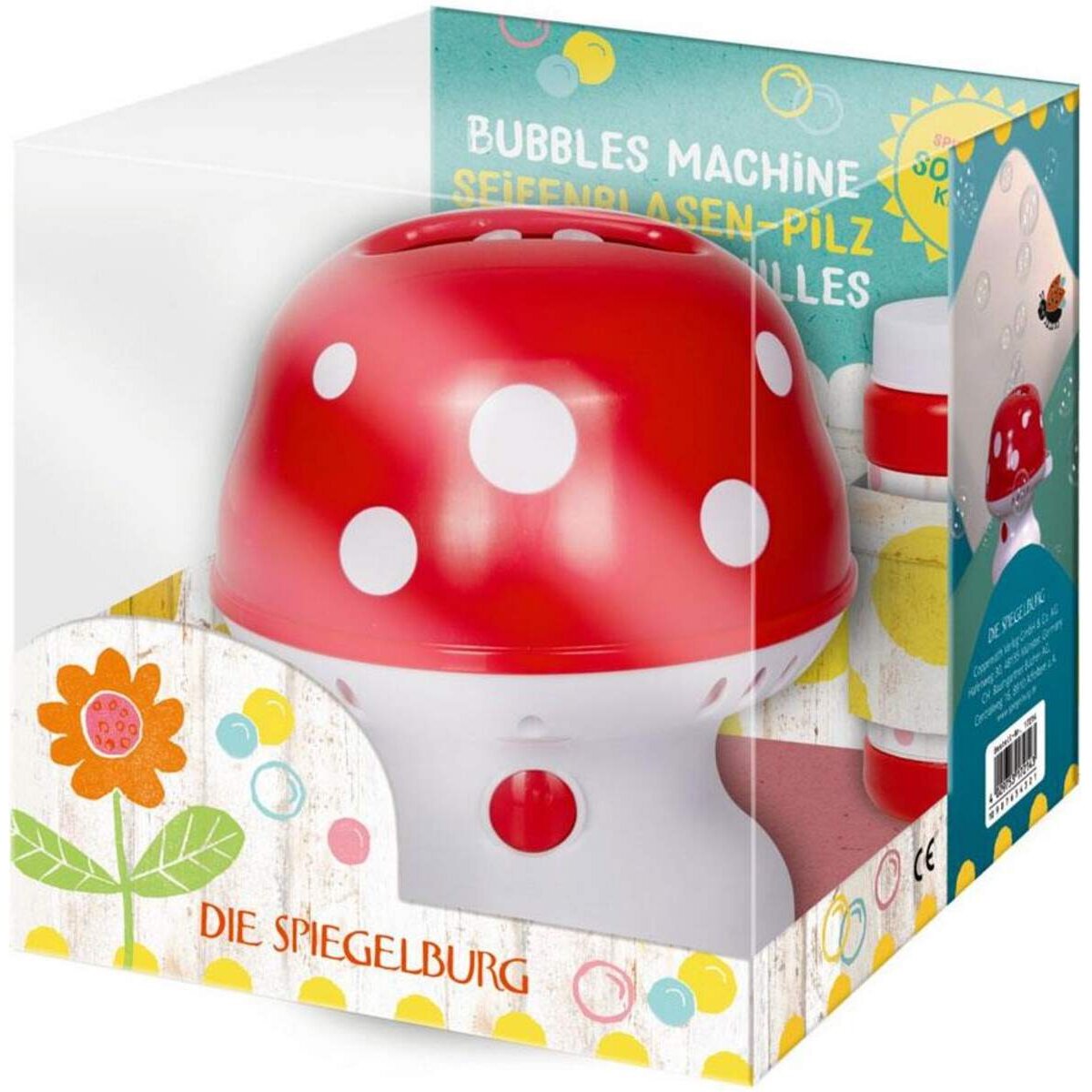 Die Spiegelburg Seifenblasenmaschine "Pilz" Spiegelburg Sommerkinder