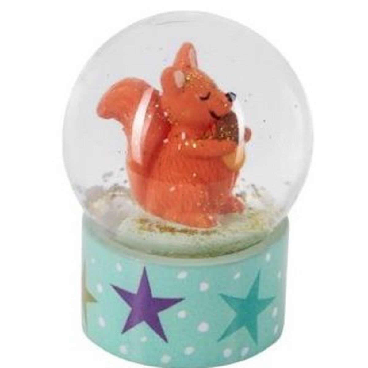 Die Spiegelburg XS-Schneekugel - Winterzauber im Weihnachtswald, 1 Stück, 3-fach sortiert