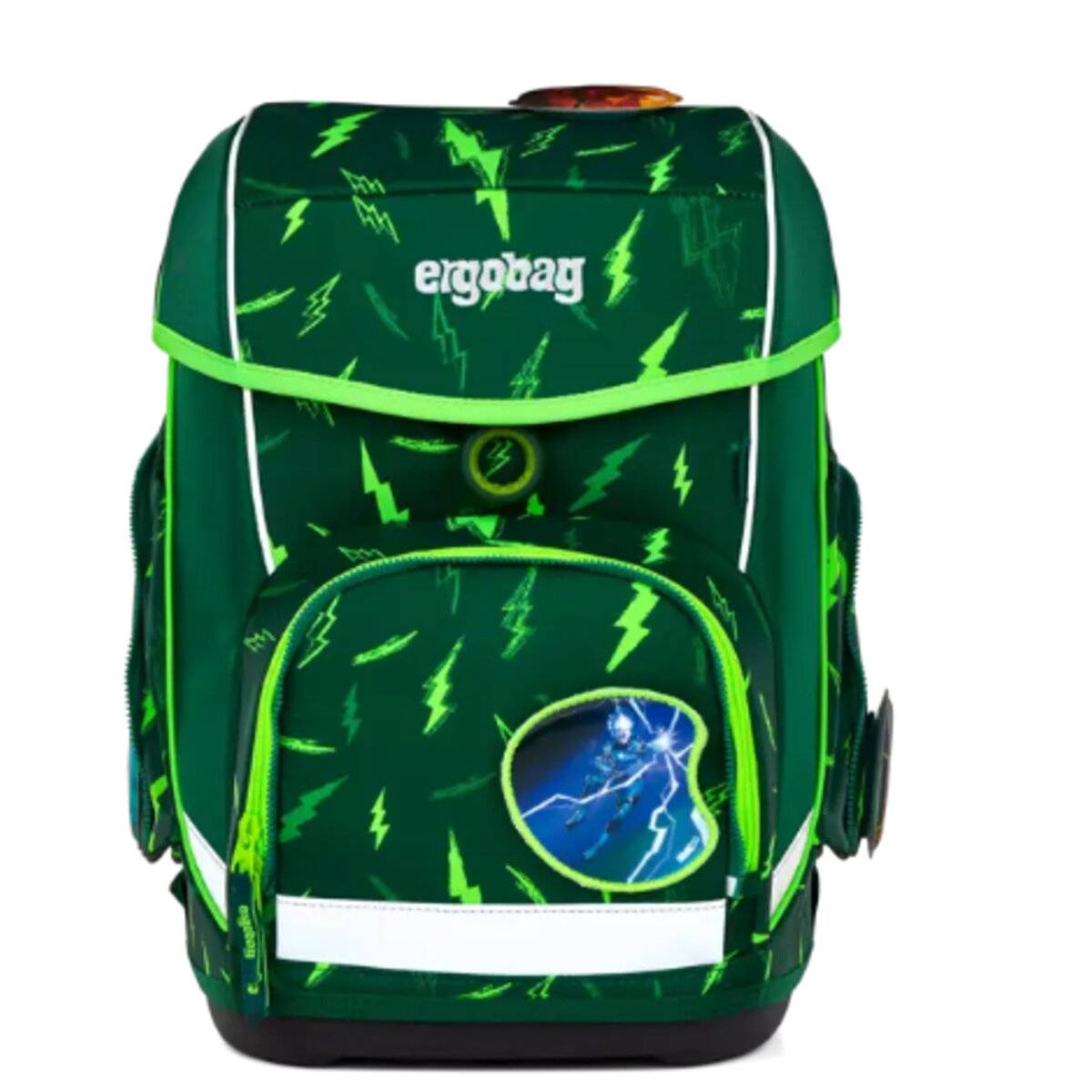ergobag CUBO Schulrucksack-Set Bärtastisch, 5-teilig