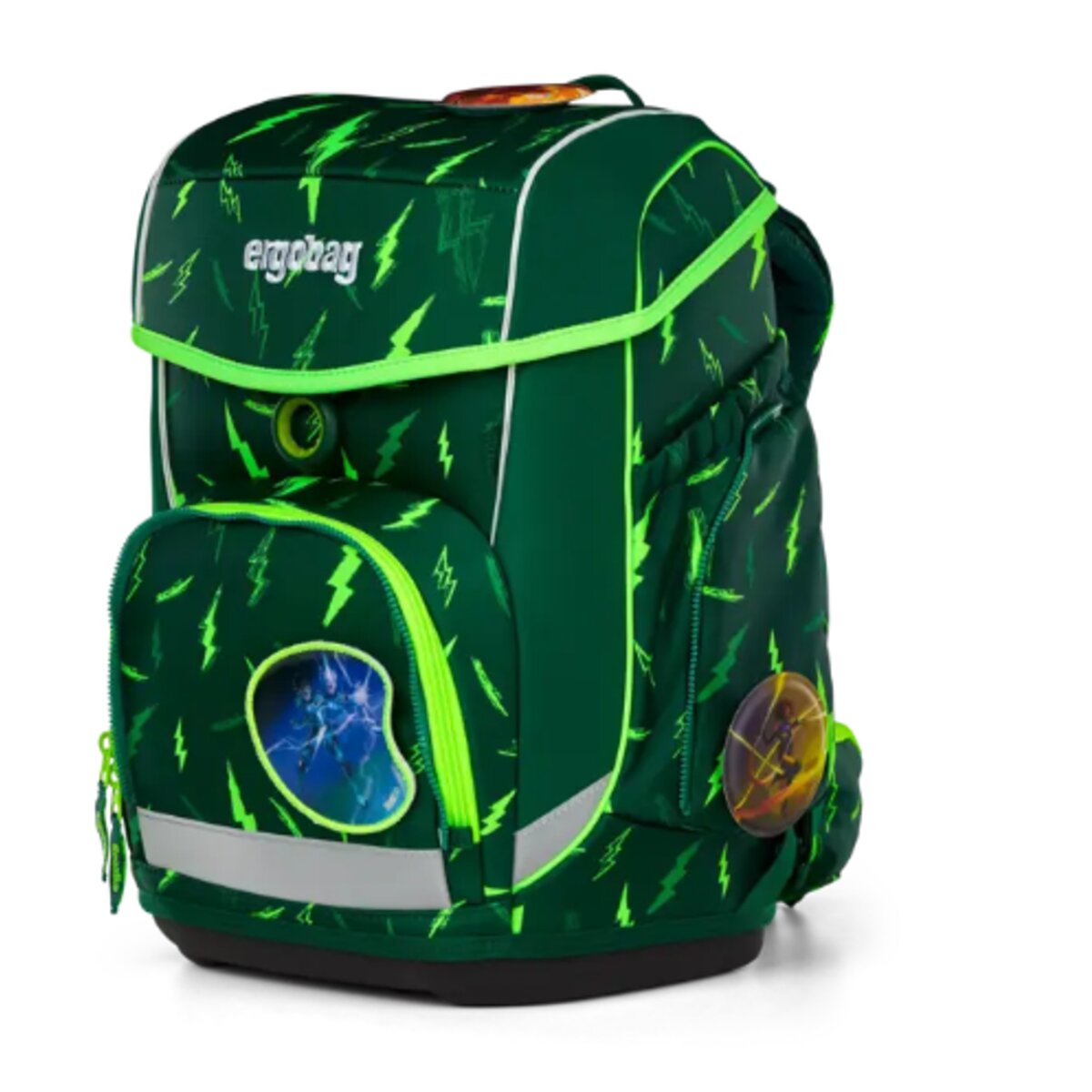 ergobag CUBO Schulrucksack-Set Bärtastisch, 5-teilig