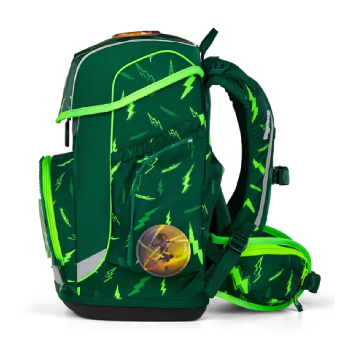ergobag CUBO Schulrucksack-Set Bärtastisch, 5-teilig