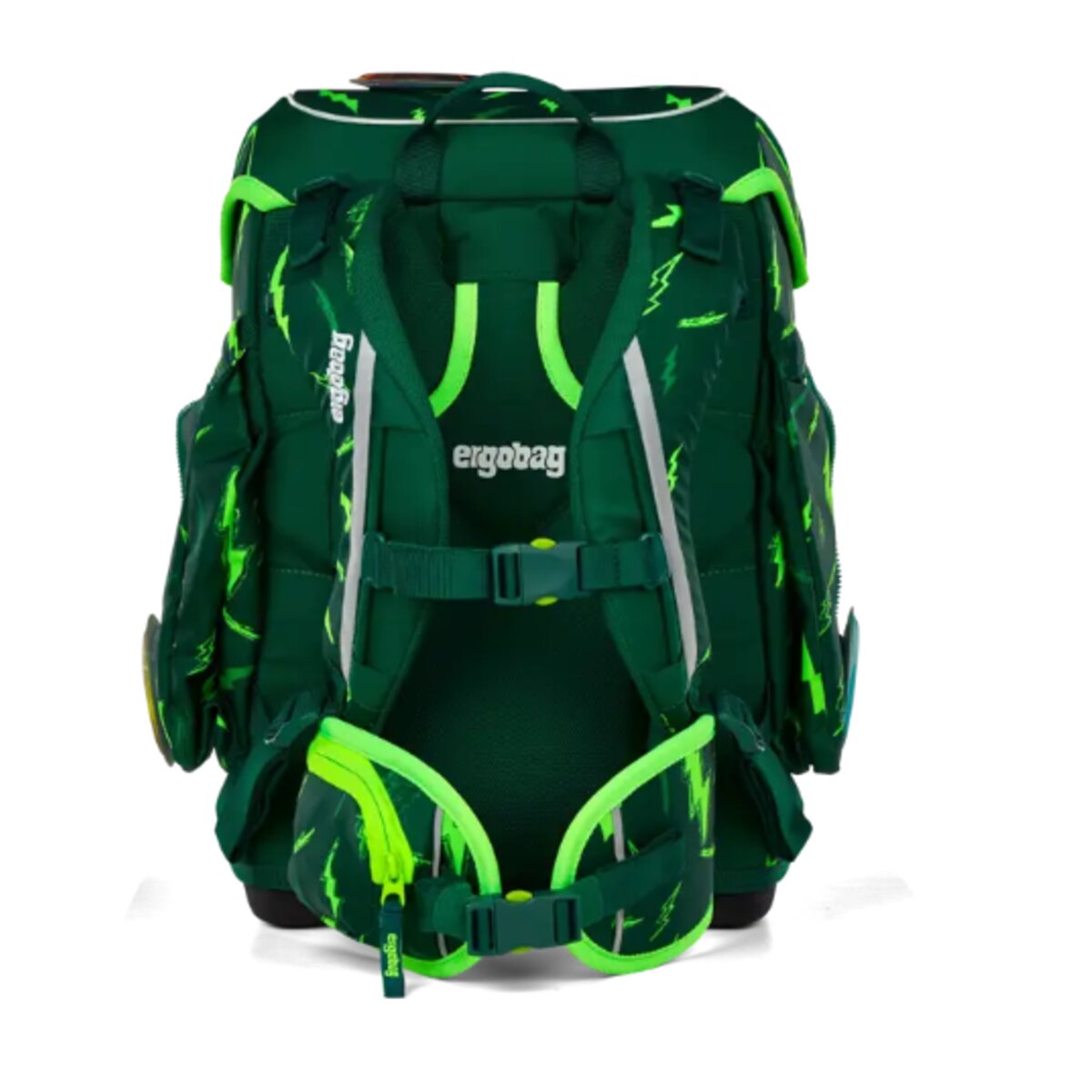 ergobag CUBO Schulrucksack-Set Bärtastisch, 5-teilig