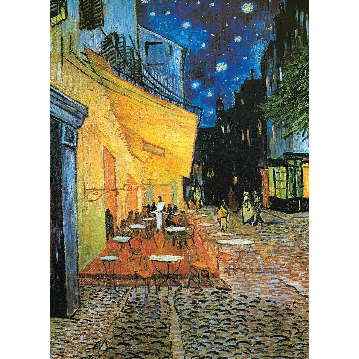 Eurographics Caféterrasse am Abend von Vincent van Gogh, 1000 Teile
