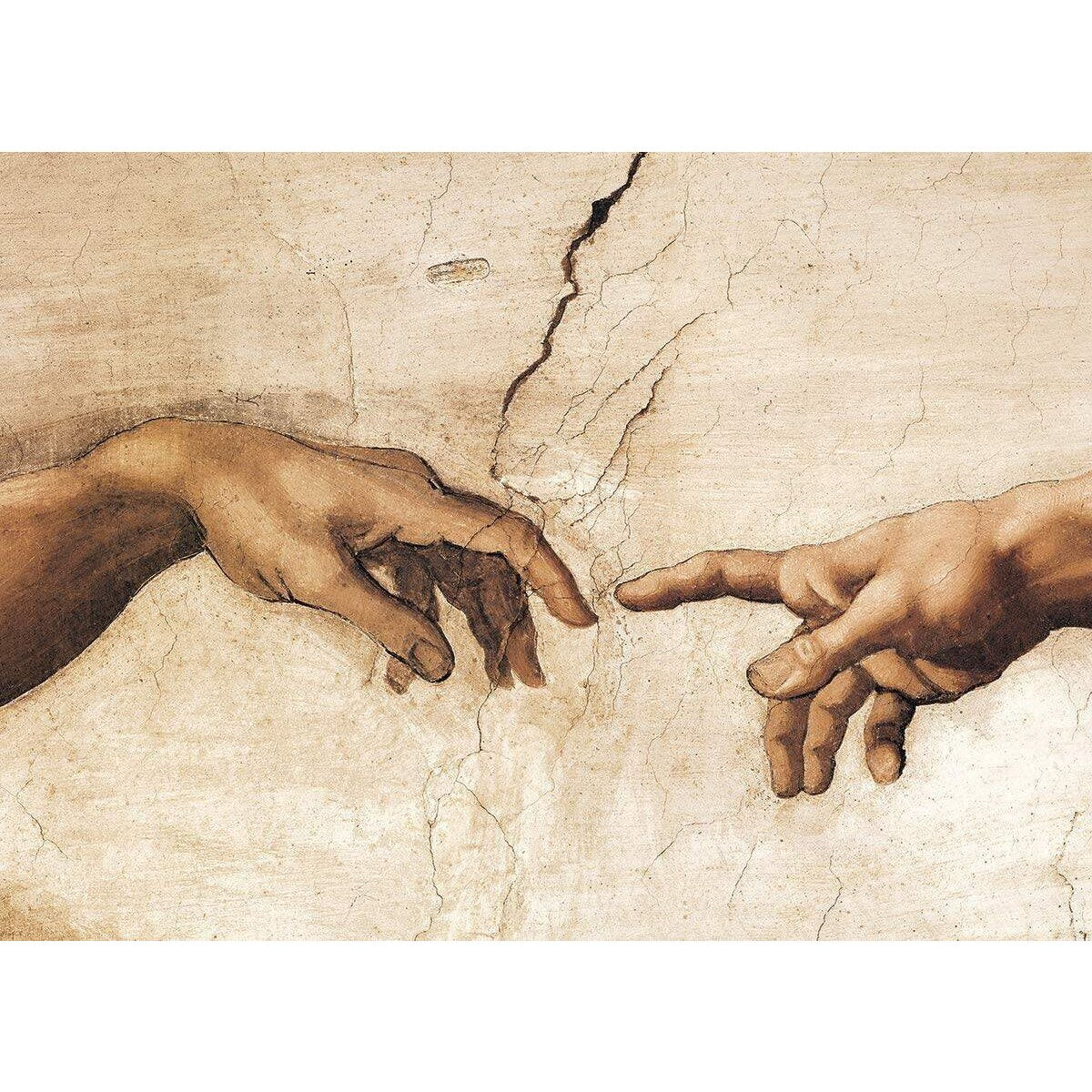 Eurographics Die Erschaffung Adams (Detail) von Michelangelo, 1000 Teile
