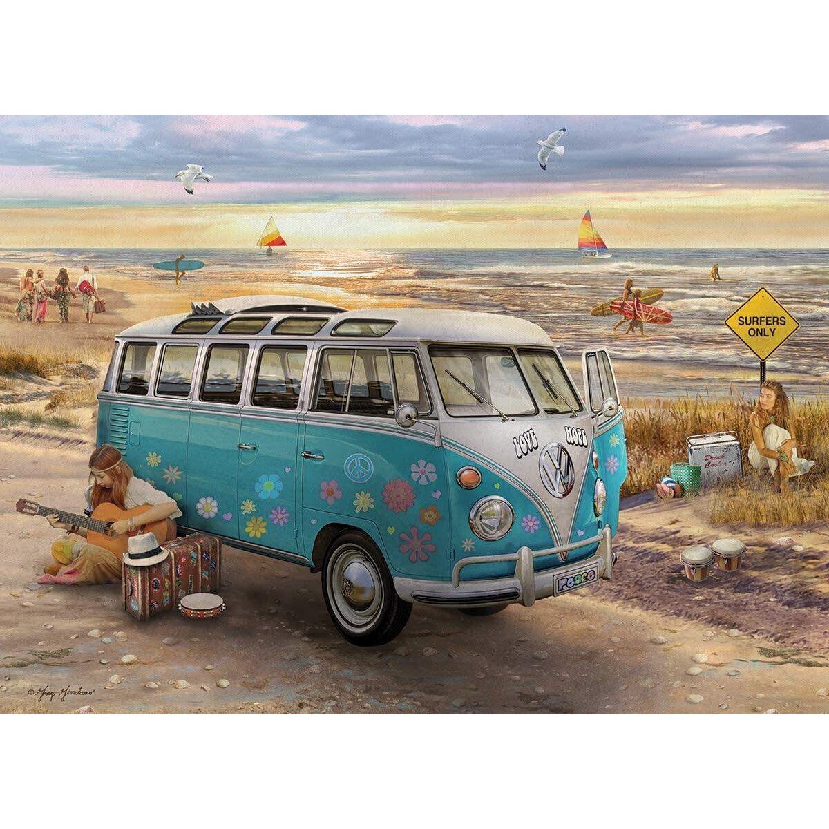 Eurographics Love & Hope VW Bus, 1000 Teile