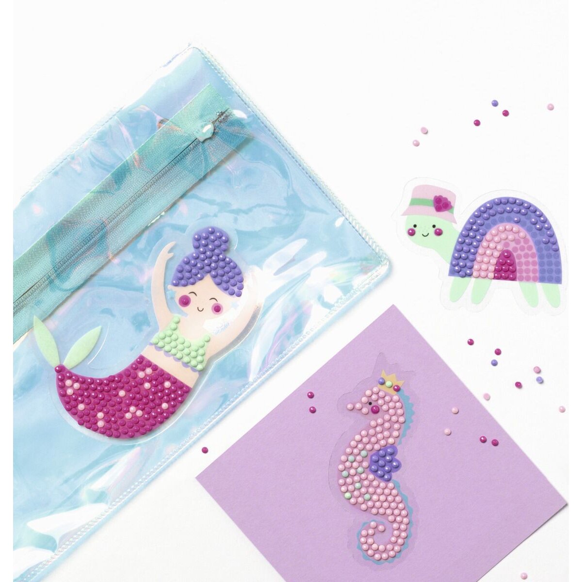 Folia Diamond Painting Set Meerjungfrau, 6 Teile