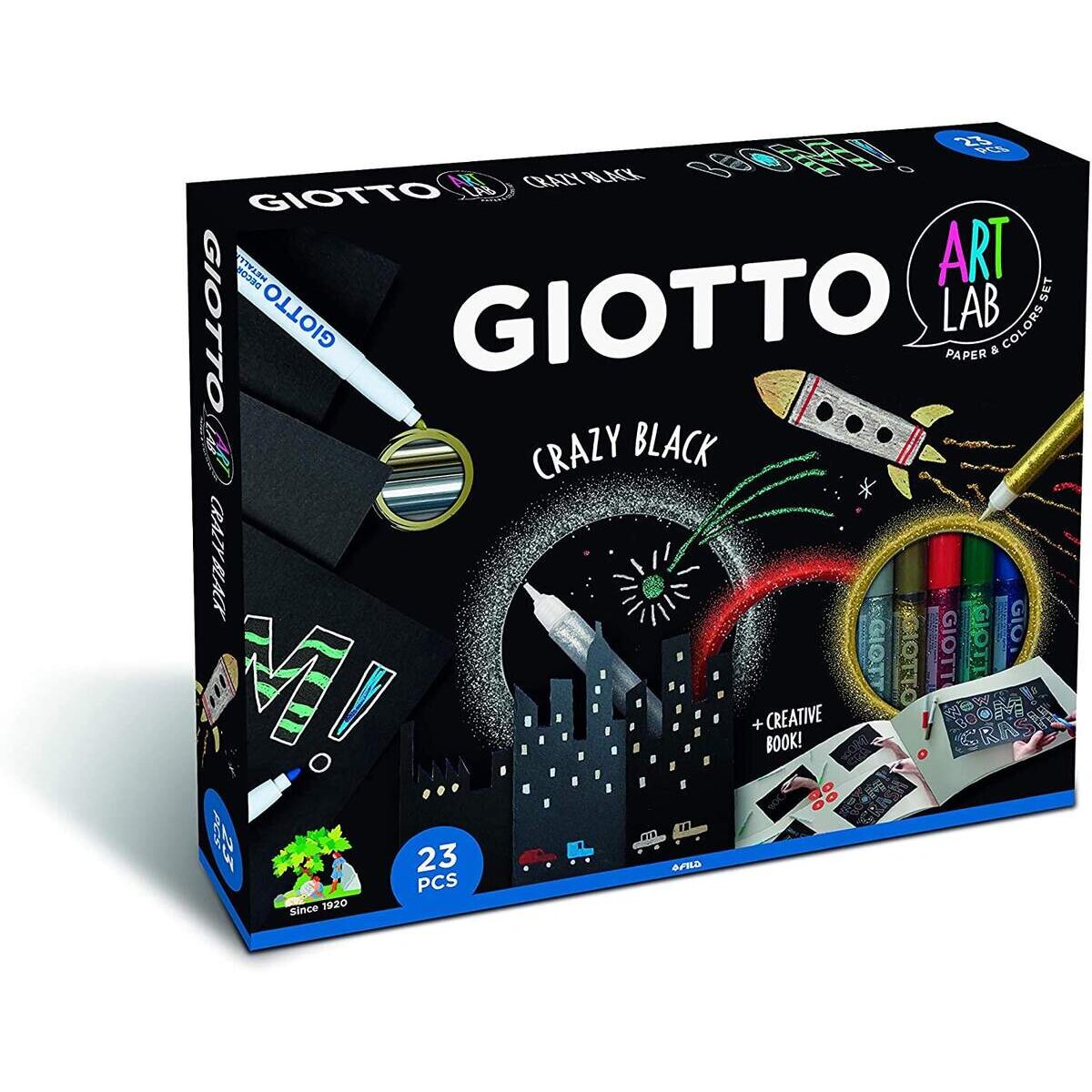 Giotto Kreatvset Art Lab Crazy Black