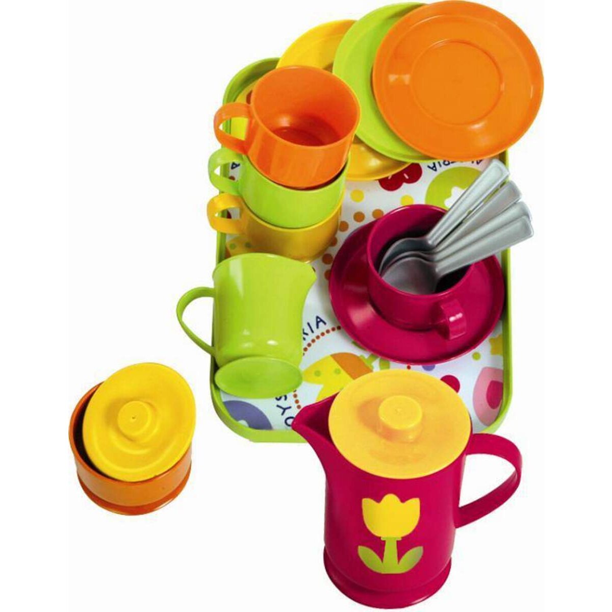 Glow2be Kaffeeservice Paris, 18-teilig