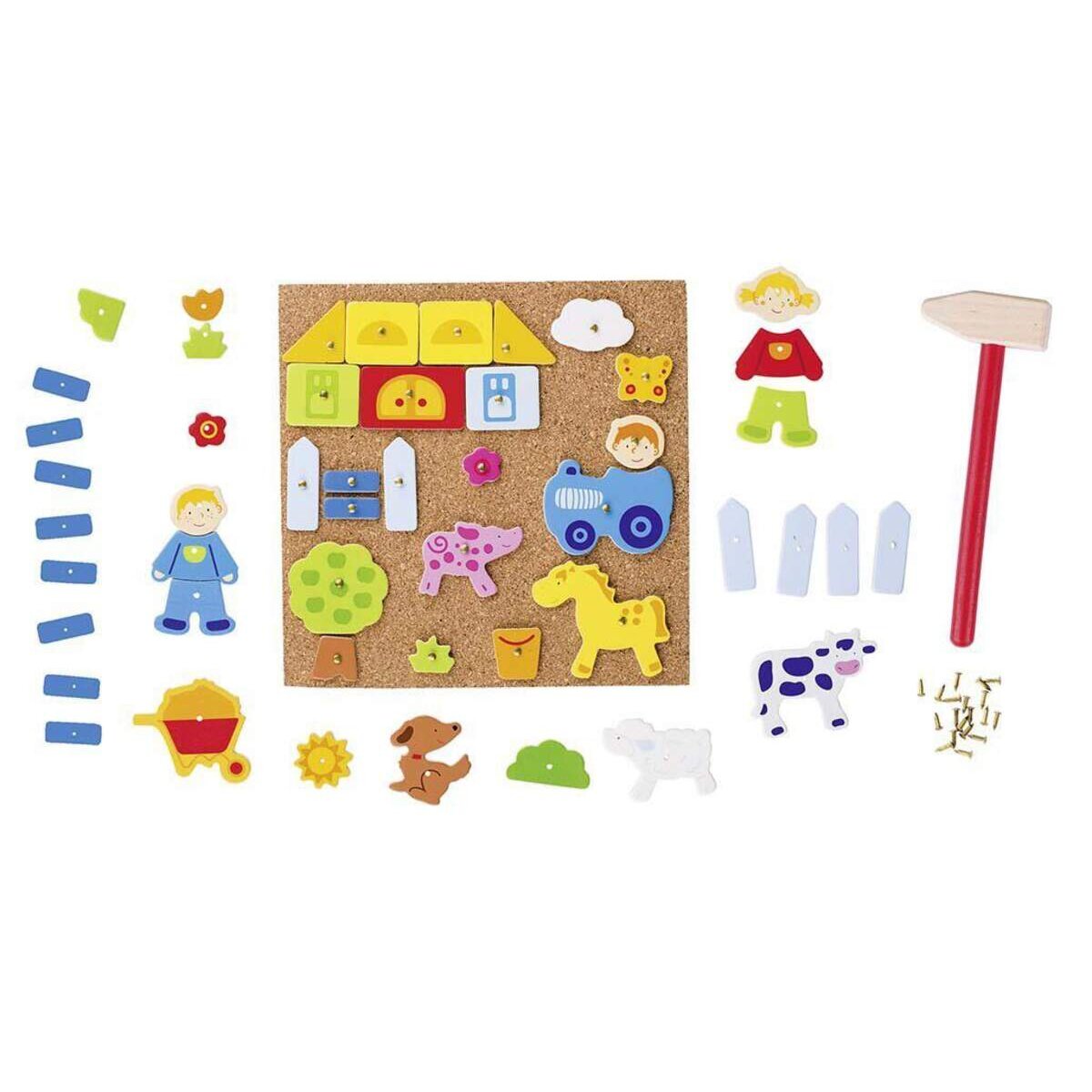 goki Hammerspiel Farm, 52 Teile