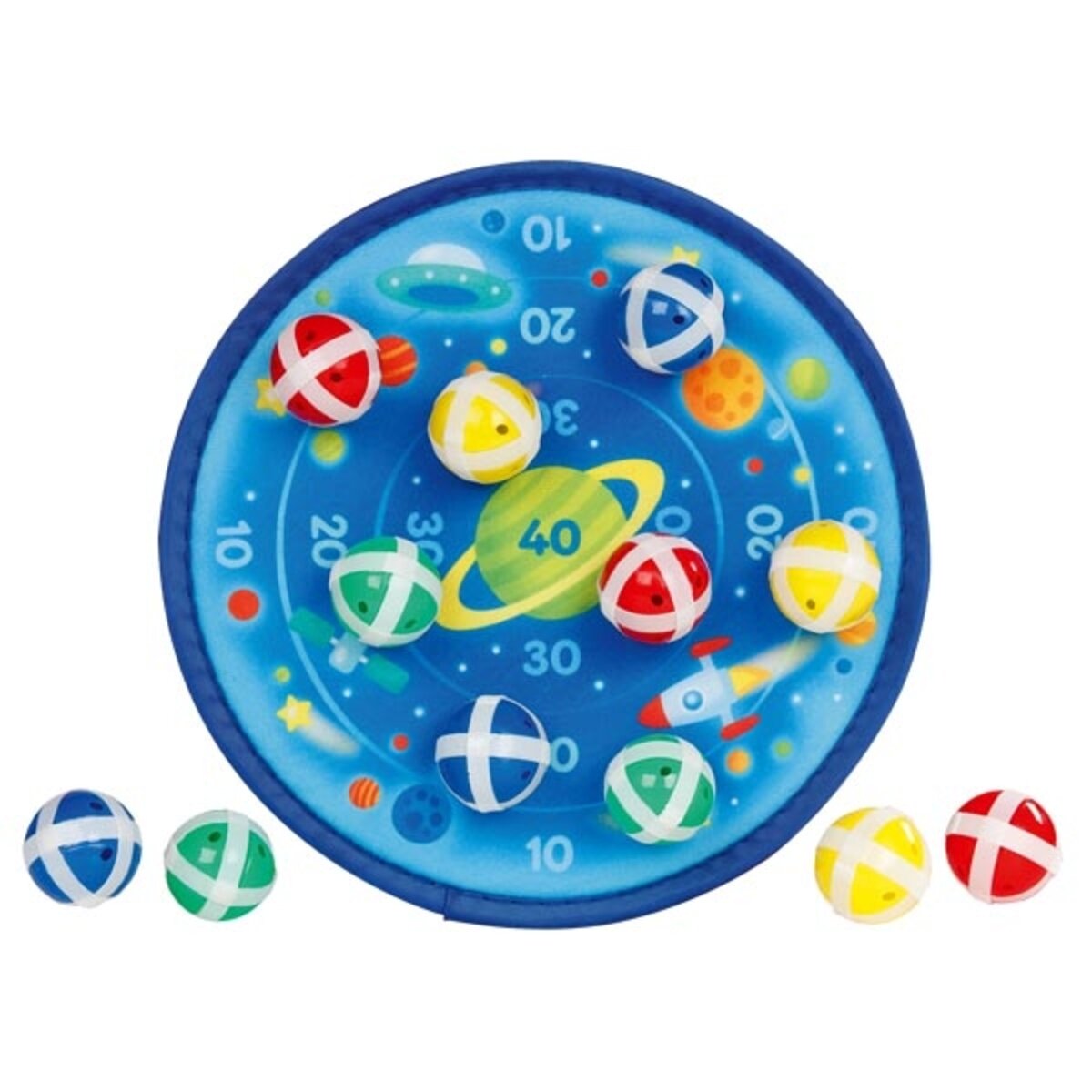 goki Klett-Dartscheibe Weltall