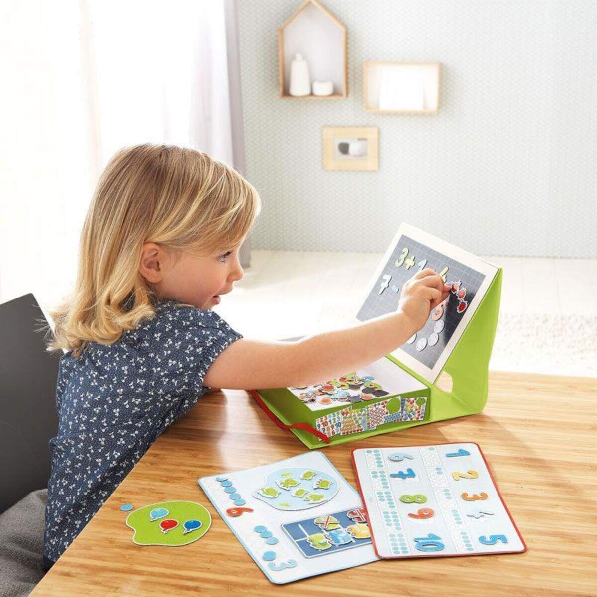 HABA 302589 Magnetspiel-Box 1, 2, Zählerei