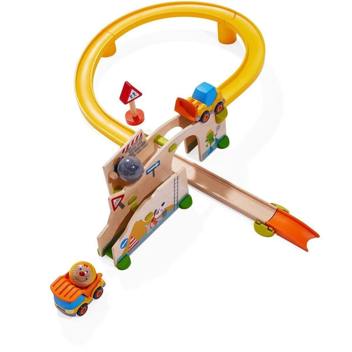 HABA 303081 Kullerbü Kugelbahn Auf der Baustelle Bahn